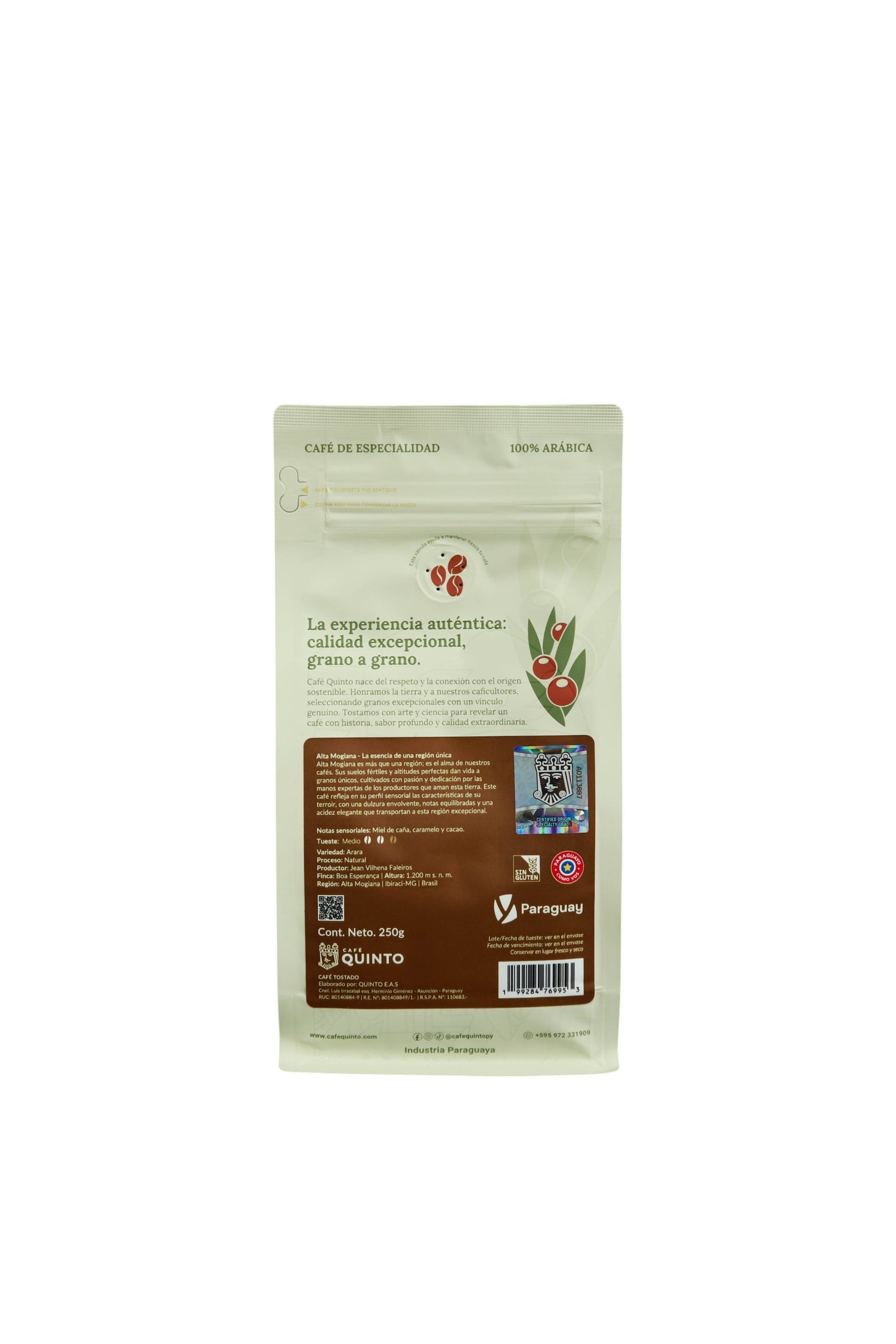 
                  
                    Café Quinto Alta Mogiana 250g
                  
                