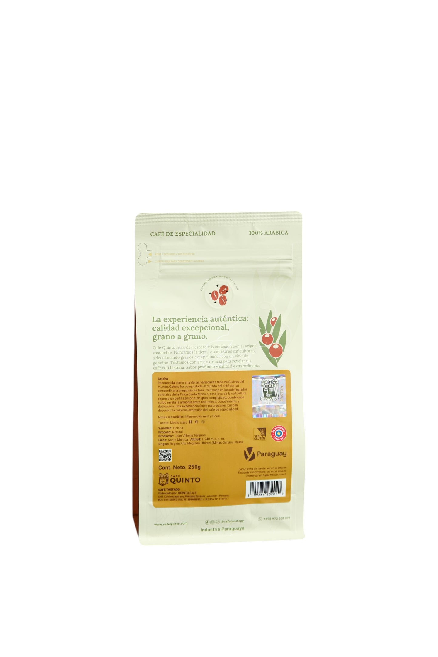 
                  
                    Café Quinto Geisha  250g
                  
                