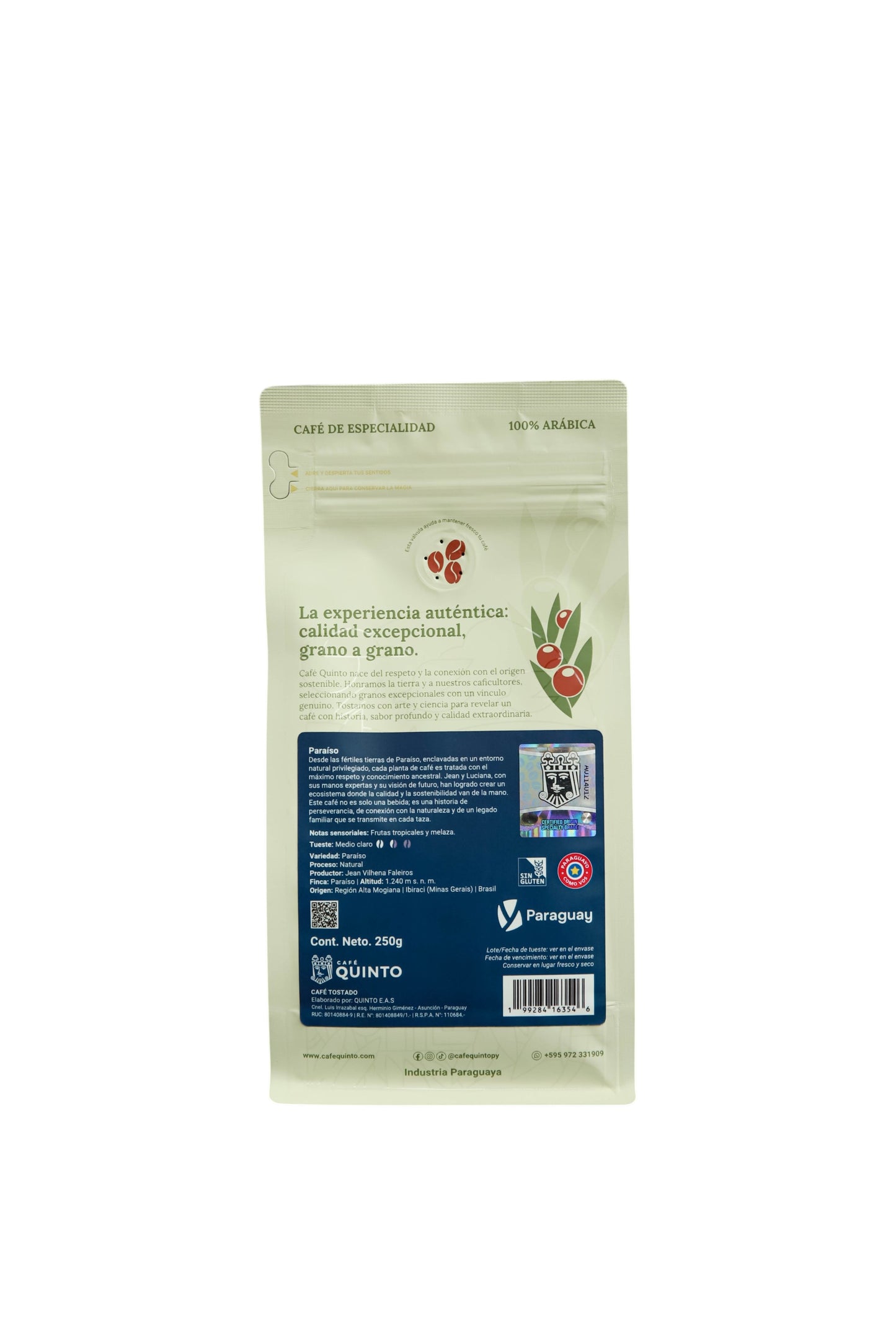 
                  
                    Café Quinto Paraíso 250g
                  
                