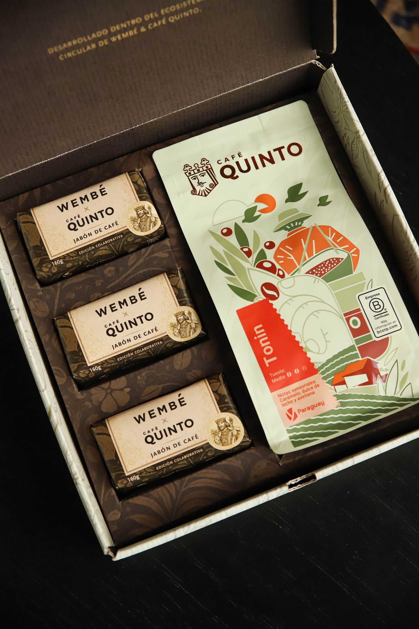 
                  
                    Combo Wembé x Café Quinto
                  
                