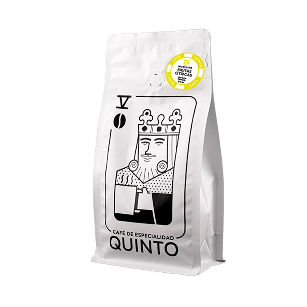 
                  
                    Café Quinto Frutas Cítricas (MICROLOTE) 250g
                  
                